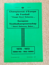 1972 - OFFICIAL EURO 72 TOURNAMENT PROGRAMME