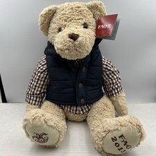 FAO Schwarz 2013 Collector 20" Teddy Bear Stuffed Animal Plush Toy NEW W/ TAGS 