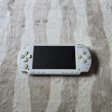 Sony PSP White Handheld Console with Charger and battery PSP-1003