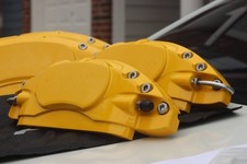 Aooa Yellow Aluminum Brake Caliper Covers For 2011-2023 Dodge Charger Challenger Aooa Yellow Aluminum Brake Caliper Covers For 2011-2023 Dodge Charger Challenger