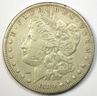 1889-CC Morgan Silver Dollar $1 Carson City Coin - VF Details (Very Fine)