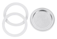 Bialetti Ersatzdichtung / -filter-Set für Aluminium Espressobereiter 4-teilig