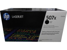 HP CE400X 507X Hewlett Packard Black Toner Cartridge Genuine OEM Original