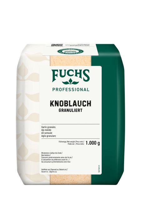 Fuchs Prof Knoblauch granuliert Einzelgewürze 1kg 4027900613037