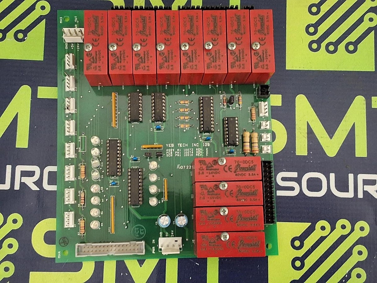 YesTech 10072 / 10074 YTV-F1 RELAY BOARD 10010 | eBay