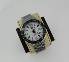 New TAG Heuer WAZ1111.BA0875 Mens Formula 1 Series Quartz Watch White Black 8-9" 11