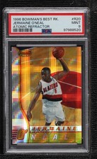 1996 Bowman's Best Rookies Atomic Refractor Jermaine O'Neal #R20 PSA 9 MINT 17a5