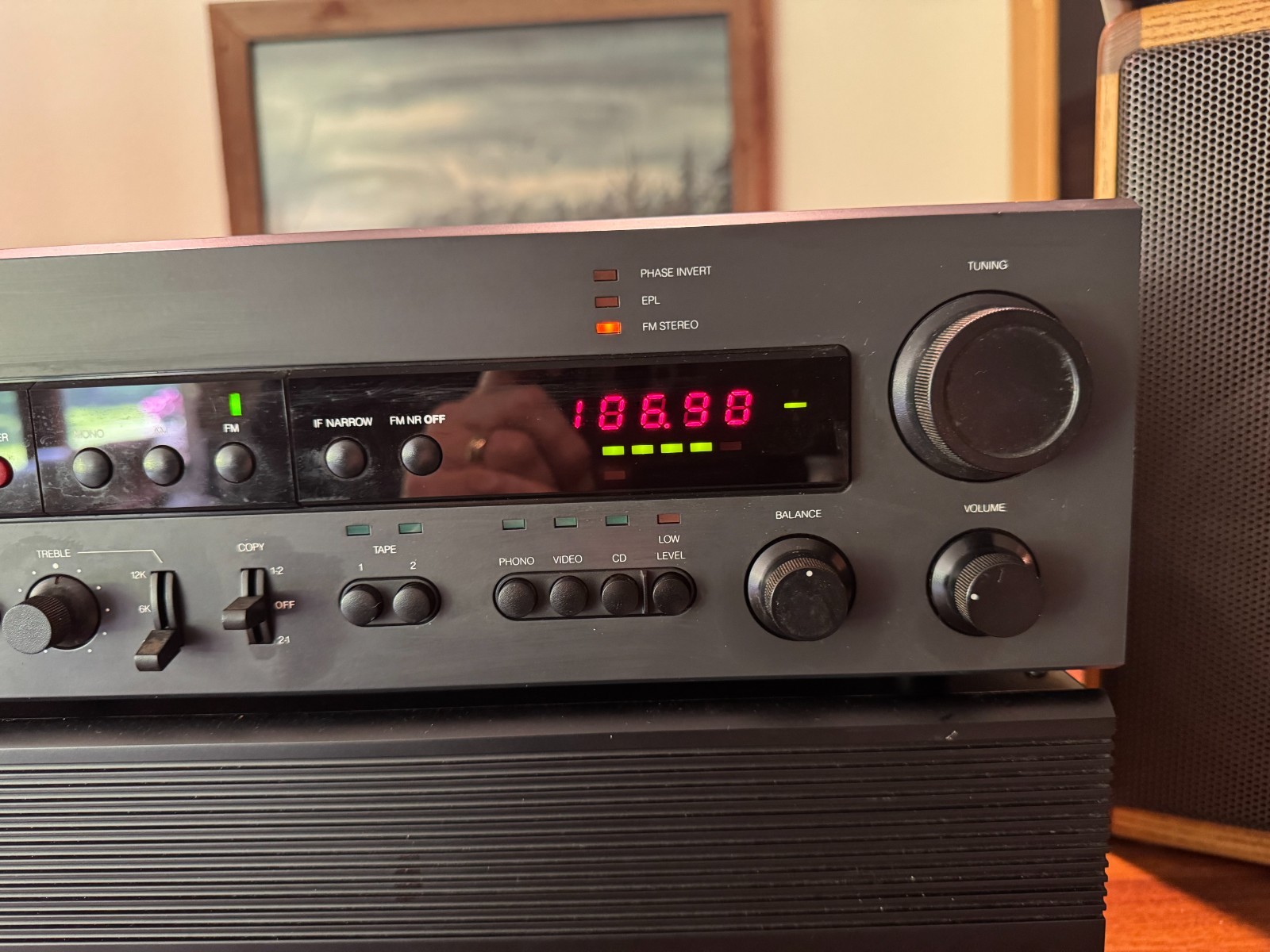 NAD Monitor Series 1700 Preamp/Tuner for Parts/Repair