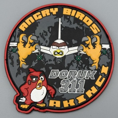 Turkish Air Force Patch Angry Birds DORUK 311 Akihci C-130
