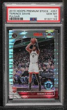 2019-20 NBA Hoops Premium Stock Box Set Pulsar Prizm Terence Davis II PSA 10 8d2