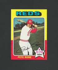 1975 Topps PETE ROSE #320 -- Reds ~ Hit King ~ Gorgeous Card!