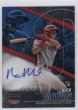 2021 Bowman's Best Best of 2021 Auto Nick Maton #B21-NM Auto 0c6