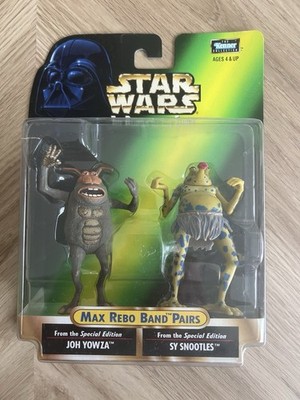 Star Wars Power of the Force Max Rebo Band Paare Joh Yowza & Sy Snootles