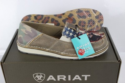 Ariat Women's Cruiser Rodeo Quincy Brown Bomber American Cowboy 10051028
