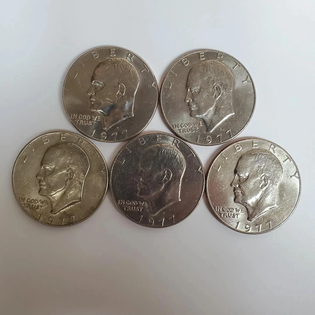 Silver 1977 Eisenhower Dollars (1971-1978) for sale | eBay