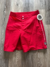 NEW HAWAIIAN ISLAND CREATIONS BOARD SHORTS 90’S SURF GOLF SWIM MX SUP TRUNKS 30