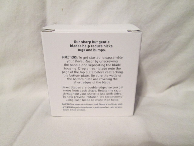 Safety Razor Blades for Men Double Edge by Bevel - 20 Refills Double Edge Blade