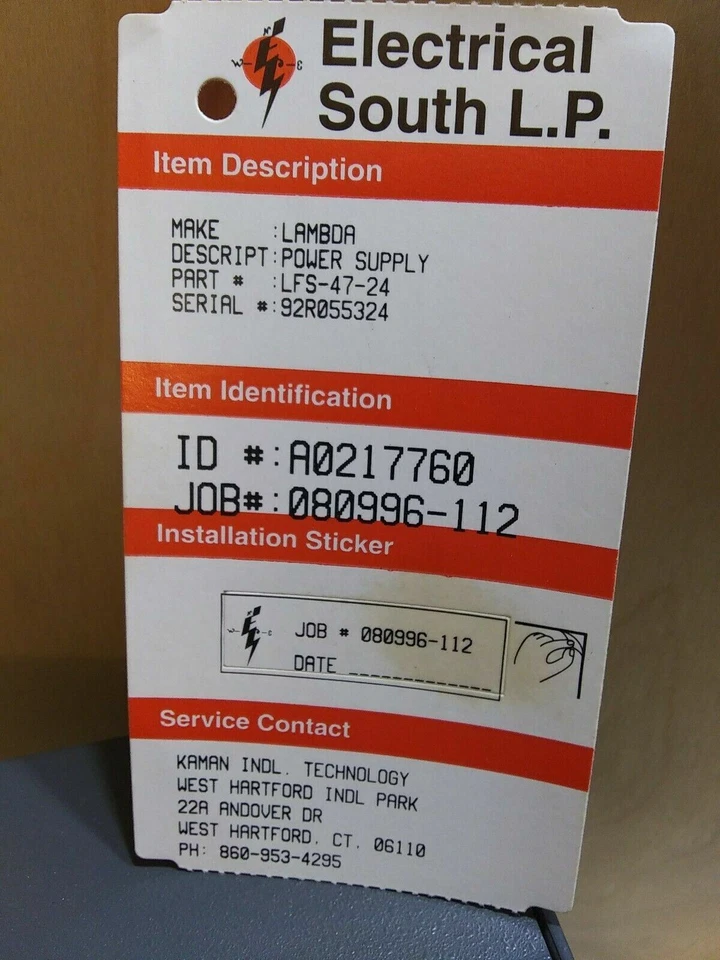 TDK LFS-47-24 Power Supply - Image 4 of 4