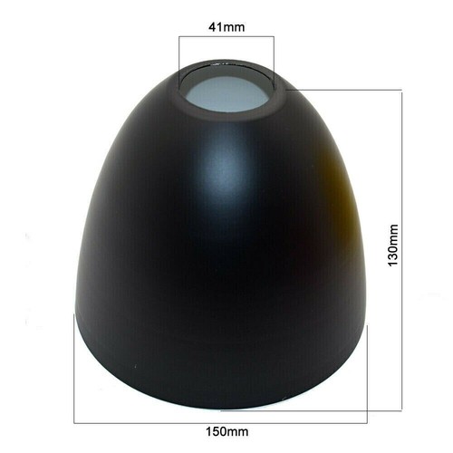 Kitchen Vintage Ceiling Lampshade Easy Fit Gloss Metal Cup Pendant Light Shades - Picture 11 of 38