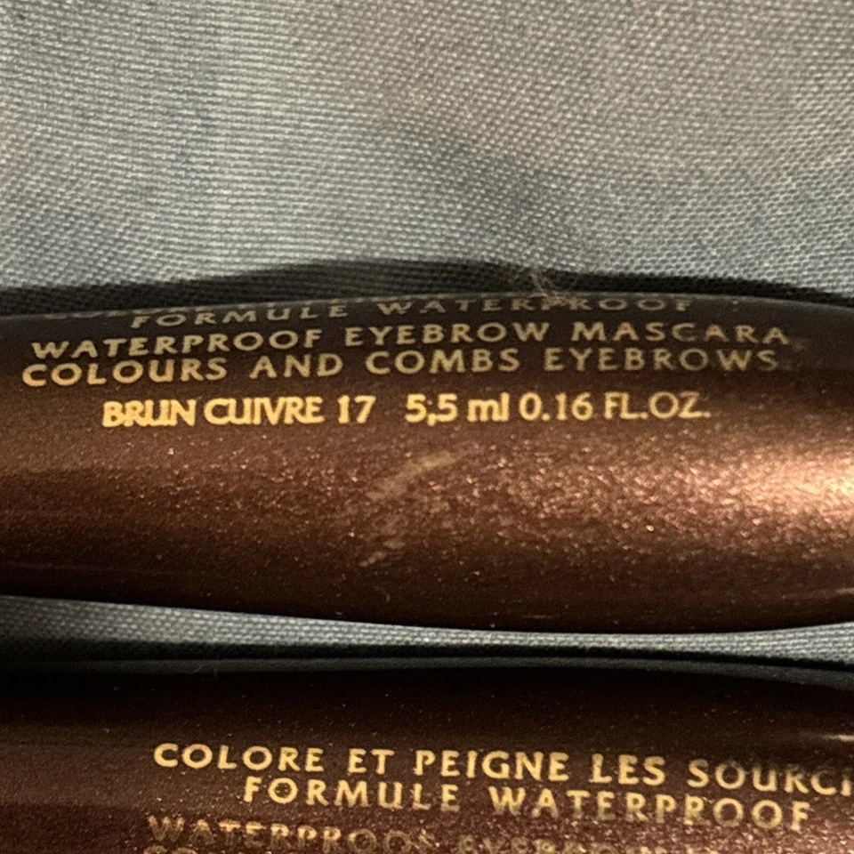 Lote de 3 rímel de sobrancelha Bourjois #17 Brun Cuivre 5,5 ml. France Defines Thicker - Imagem 4 de 4