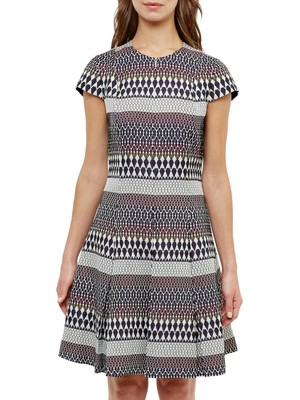 ted baker geometric dress