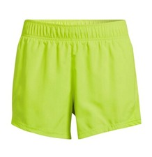 ATHLETIC WORKS Women's XXXL 22 Core Running Shorts Liner Pockets Kiwi