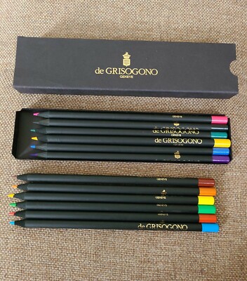 De Grisogono Colored Pencils Box Of 12 - Very Rare