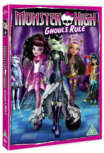 MONSTER HIGH GHOULS RULE - NEW / SEALED DVD - UK STOCK
