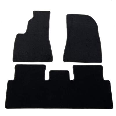 Velour Car Floor Mats Fit For Tesla Model 3 Original Front & Rear Cargo Liners