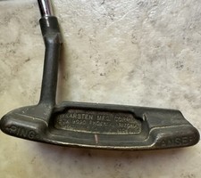 Ping Golf Clubs Phoenix Arizona Anser Made In U.S.A. Steel Shaft RH Putter Vtg