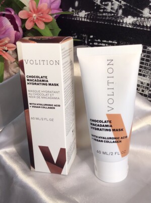 Volition Chocolate Macadamia Hydrating Mask Full Size 2oz/60ml Sealed NIB RV$47