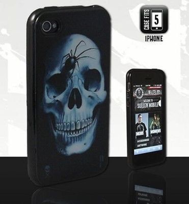 Authentic Sullen Clothing Gustavo Spider Skull Iphone Cell Phone