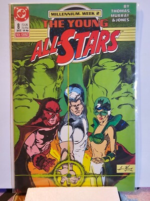 The Young All-Stars #8 Comic 1988 DC Comics