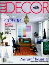 Elle Decor - April 2014 - English Country House, Dominican Retreat, Enid Marx