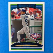 Ichiro 2006 Topps Opening Day Card #58 MLB Seattle Mariners