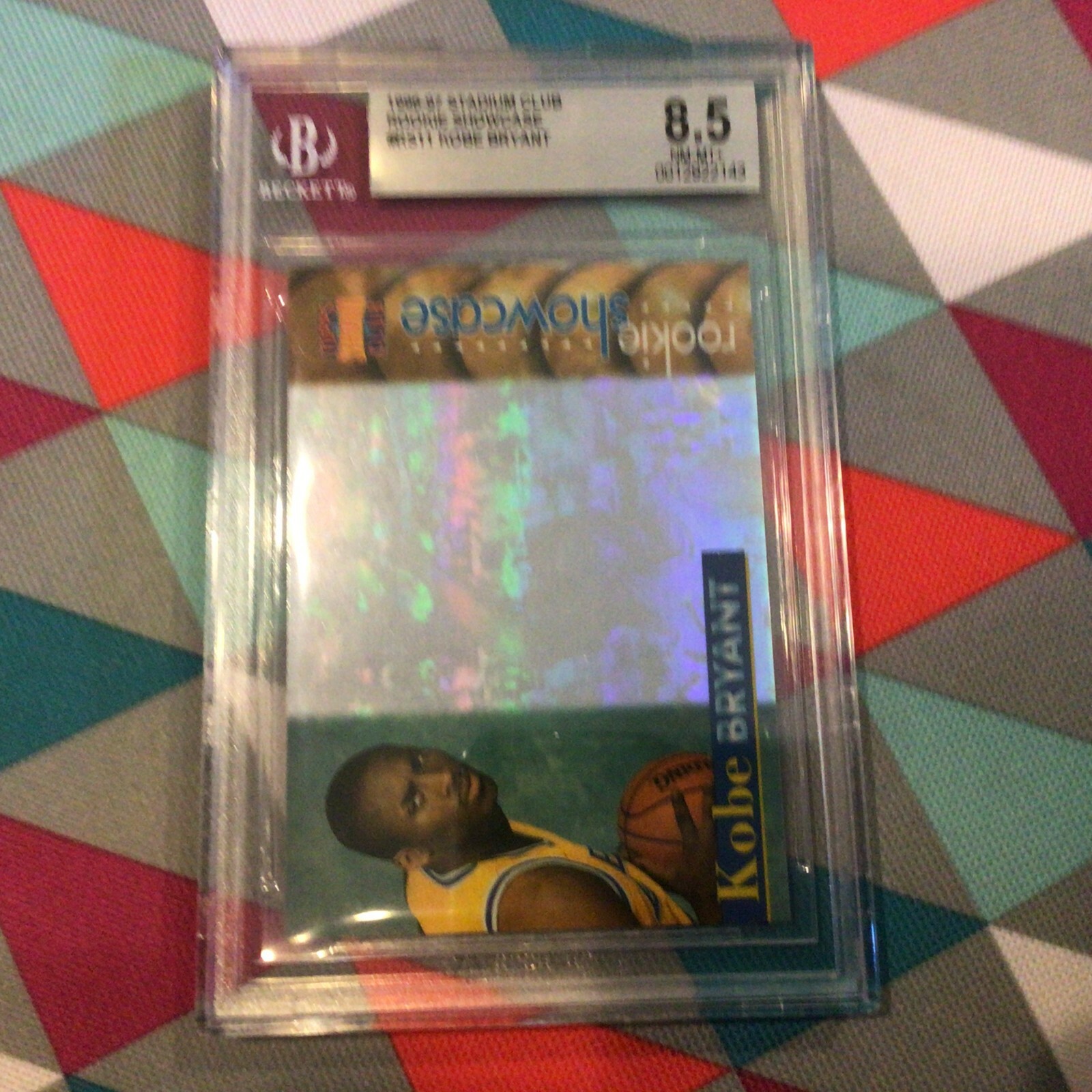 Kobe Bryant 1996 Topps Stadium Club #RS11 Rookie Showcase Price