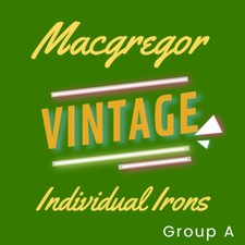Vintage Macgregor Individual Irons GROUP A