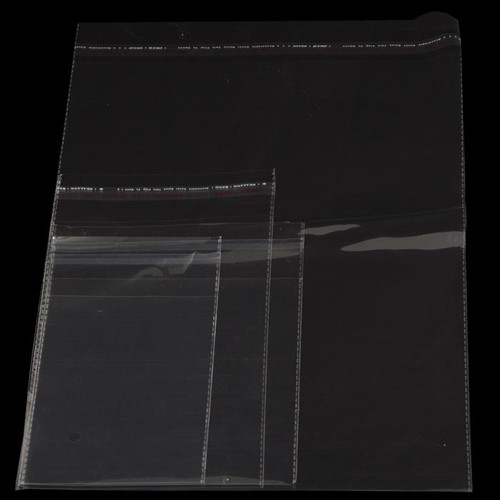 Self Seal Clear Cellophane Bags