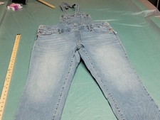 NWT Universal Thread Women  s Slim Raw Hem Jeans Overalls Size 16/33R B-P-1