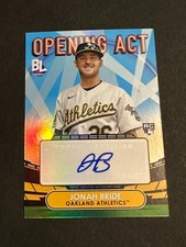 2023 Big League Jonah Bride Opening Act Auto RC #OAA-MAC - As - FREE SHIPPING(1)