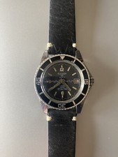 Sicura Breitling 400 Vacuum Submarine Diver Vintage Swiss Super Waterproof