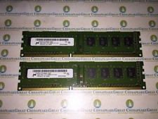 "Lot of 2" Micron MT8JTF51264AZ-1G6E1 8GB 2x4GB PC3-12800U DDR3-1600MHz RAM