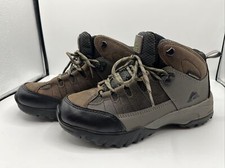 Ozark Trail Hiking Boots Men  s Sz 6 Waterproof Leather Hiker Brown