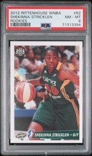 2012 Rittenhouse WNBA Rookies #2 Shekinna Stricklen PSA 8 Tennessee Lady Vols