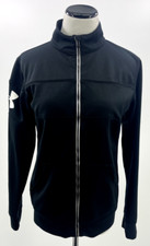 Under Armour Jacket Womens Black All Season Gear Full Zip Outdoor Small