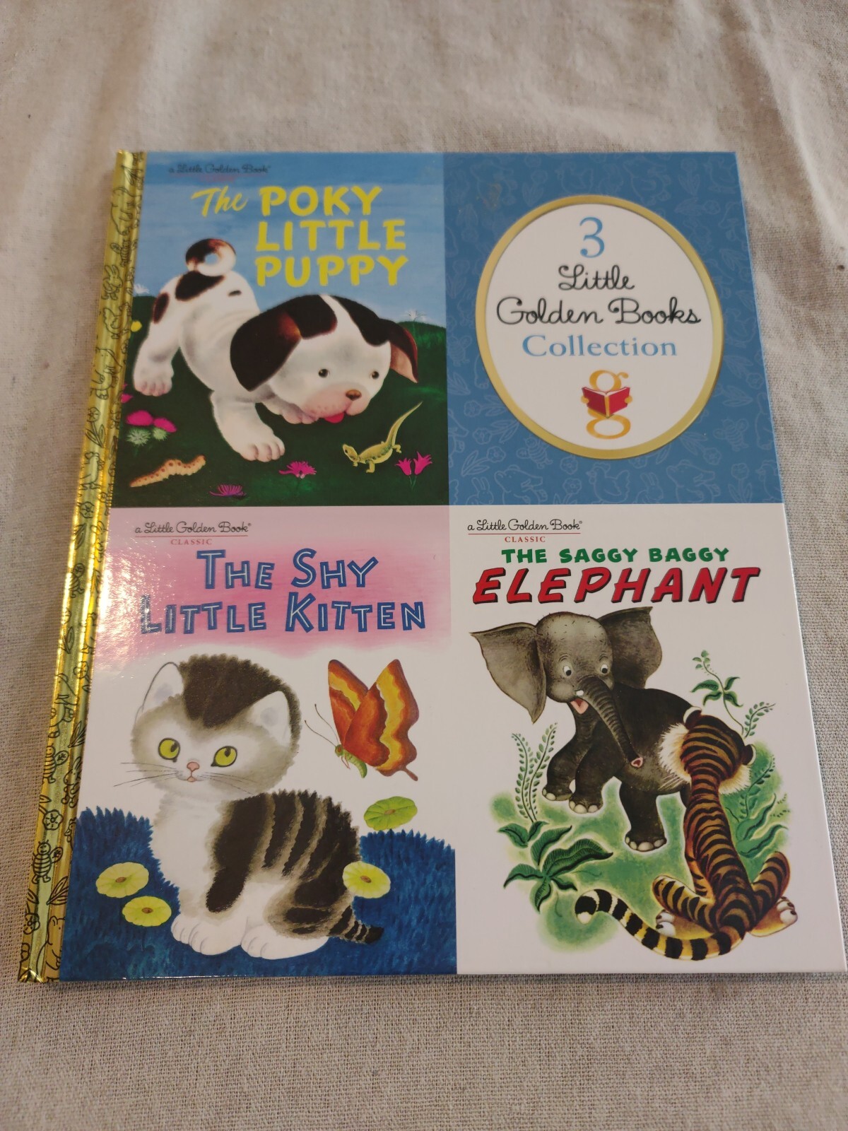 Kohls Cares 3 Little Golden Books Collection w/The Pokey Little Puppy ** NEW **