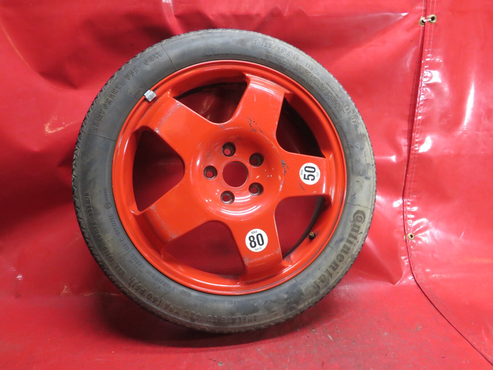 2006 BENTLEY FLYING SPUR SPARE TIRE