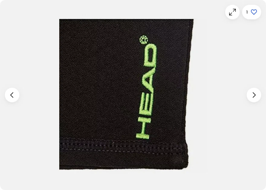 Pantalones Cortos HEAD Performance Plataforma Niño Forrados de Vellón (NEGRO/VERDE M 10/12) NUEVOS CON ETIQUETAS Foto 2 de 3