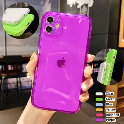 For iPhone 17 Pro Max 16 15 14 13 12 11 XS Shockproof Clear Soft TPU Phone Case