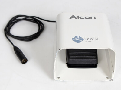 Aquiline Laser Foot Pedal + Housing for Alcon LenSx 974-SWNOM w/ Warranty